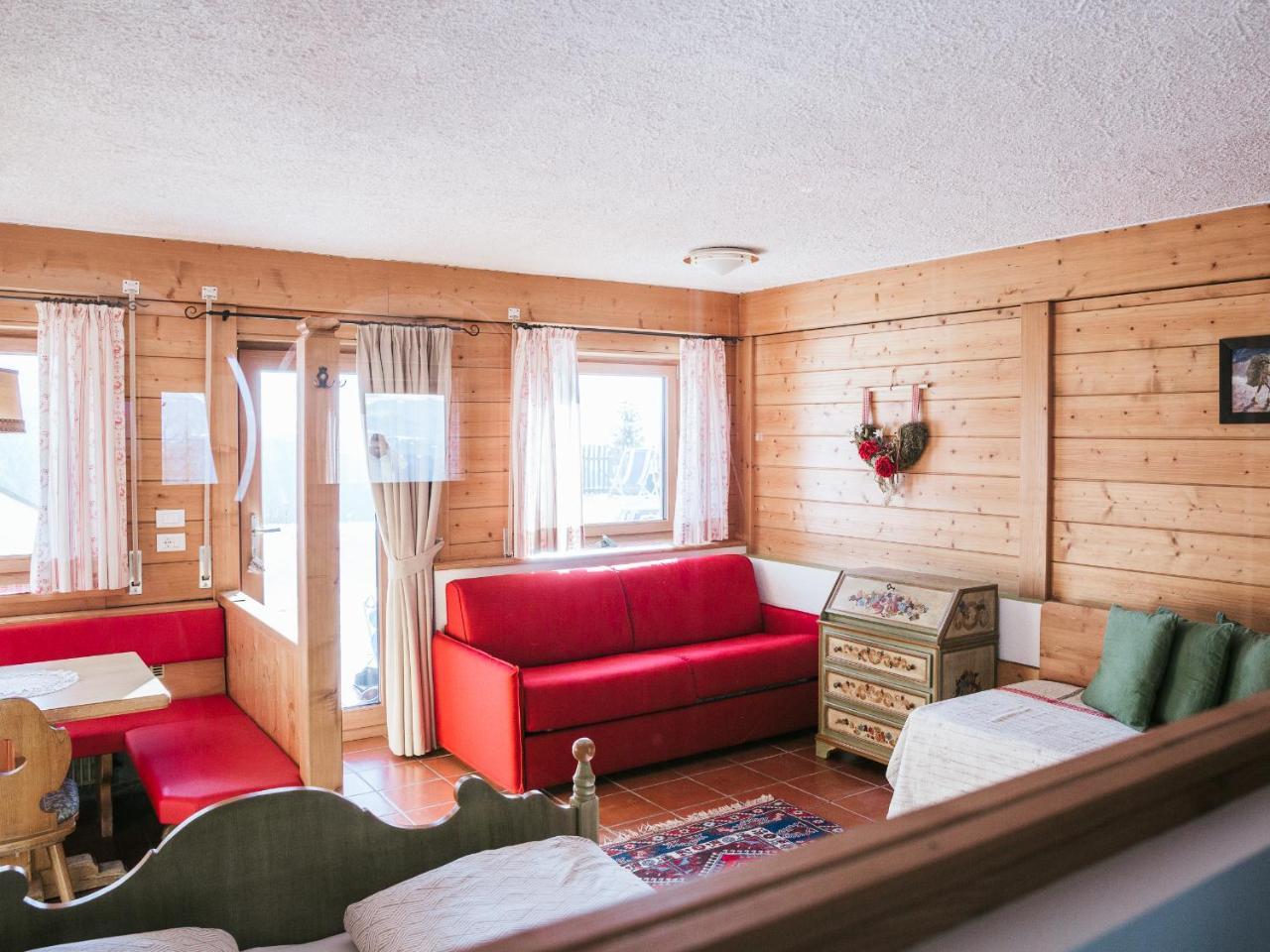 Hotel Rifugio Graziani Huette St. Vigil Exterior foto