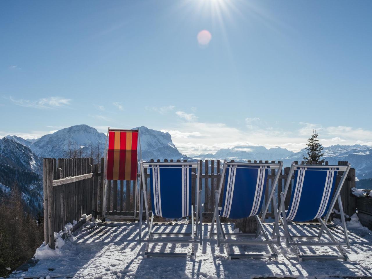Hotel Rifugio Graziani Huette St. Vigil Exterior foto