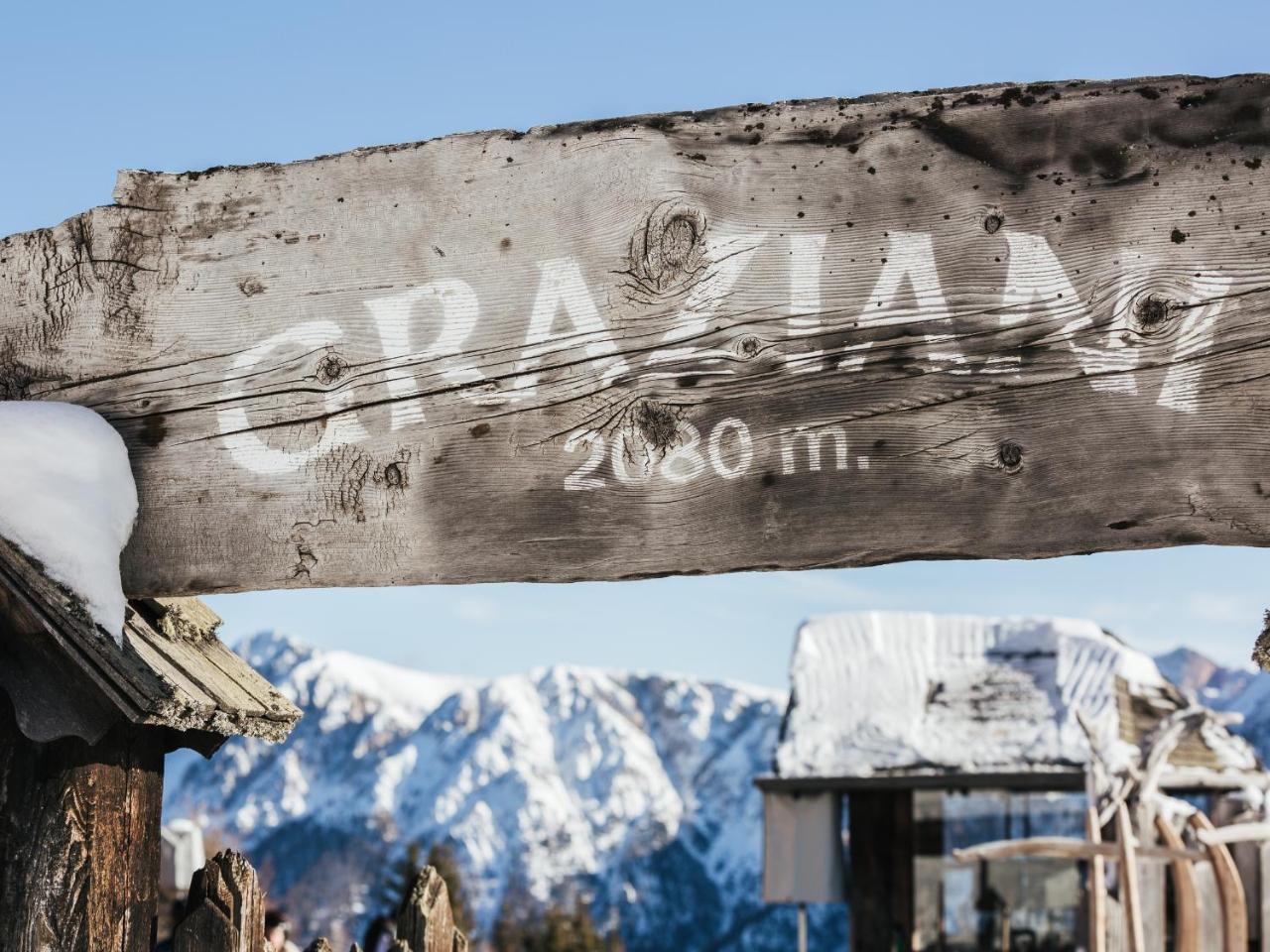 Hotel Rifugio Graziani Huette St. Vigil Exterior foto