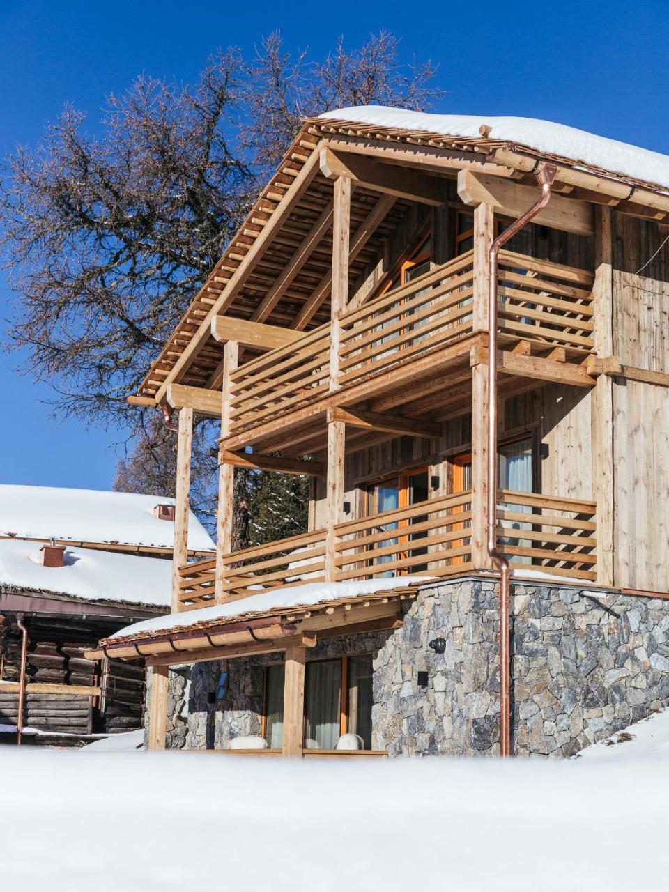 Hotel Rifugio Graziani Huette St. Vigil Exterior foto