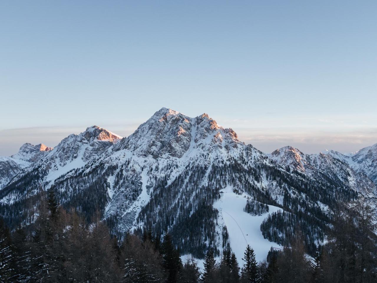 Hotel Rifugio Graziani Huette St. Vigil Exterior foto