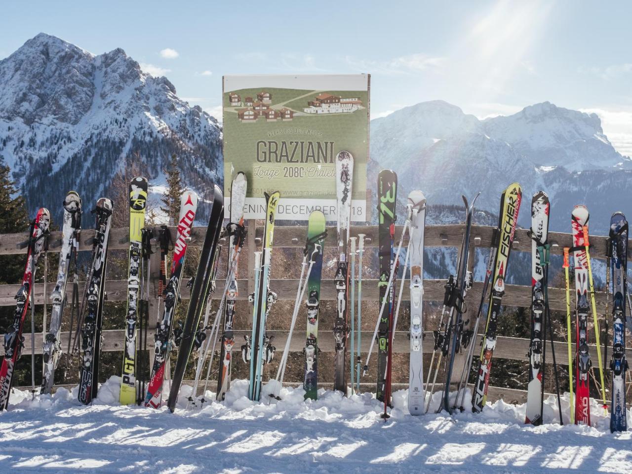 Hotel Rifugio Graziani Huette St. Vigil Exterior foto