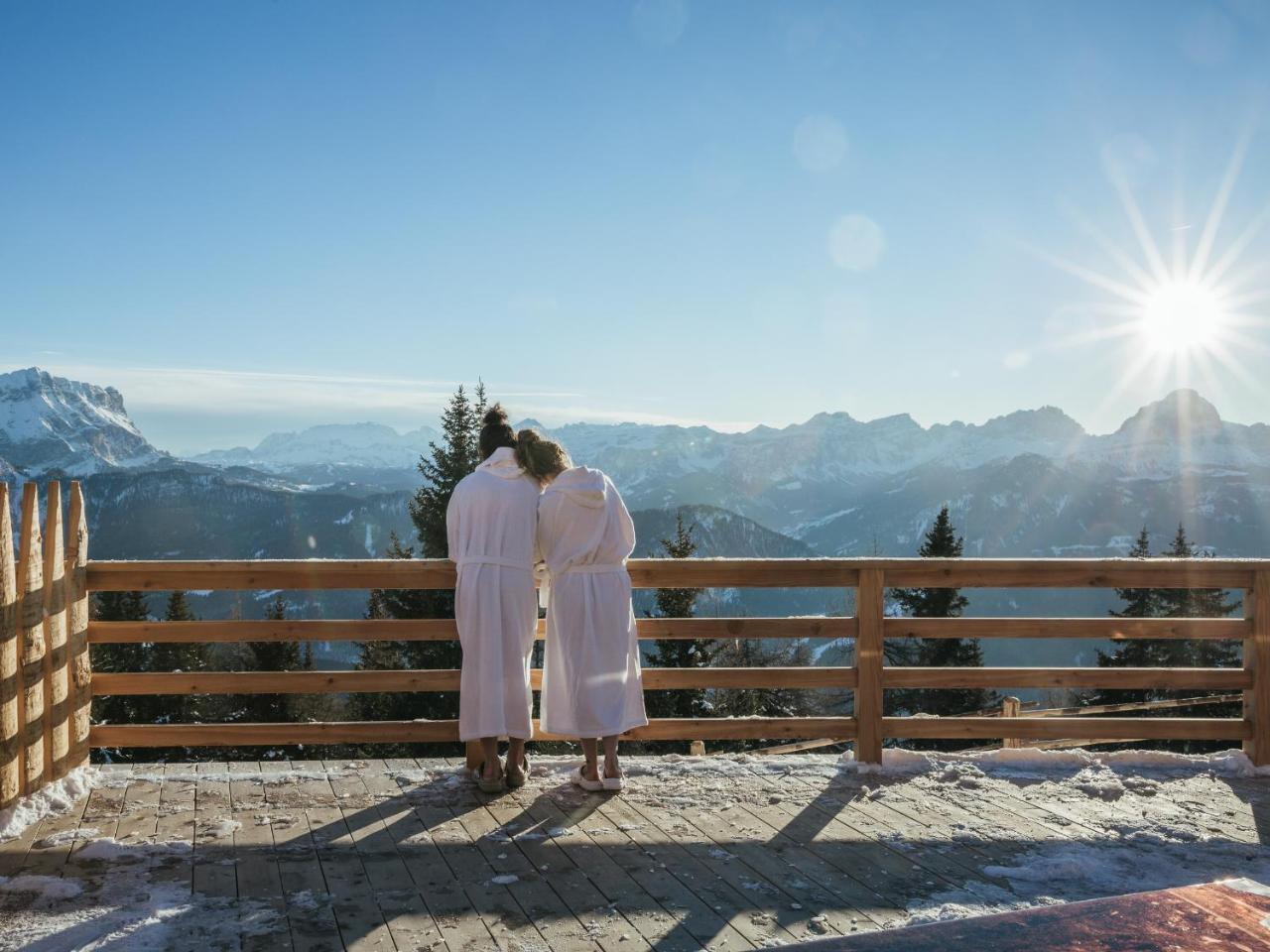Hotel Rifugio Graziani Huette St. Vigil Exterior foto