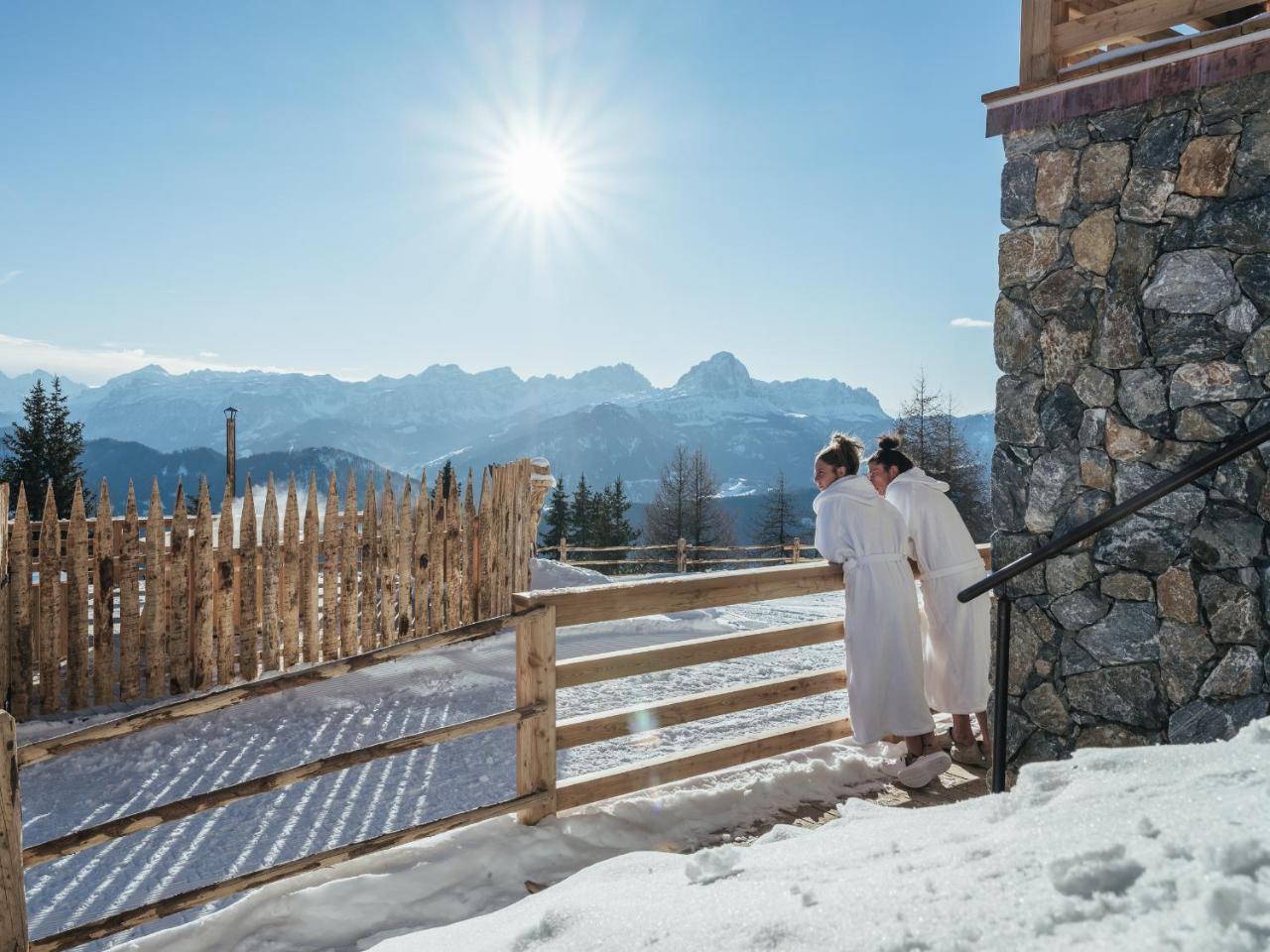 Hotel Rifugio Graziani Huette St. Vigil Exterior foto