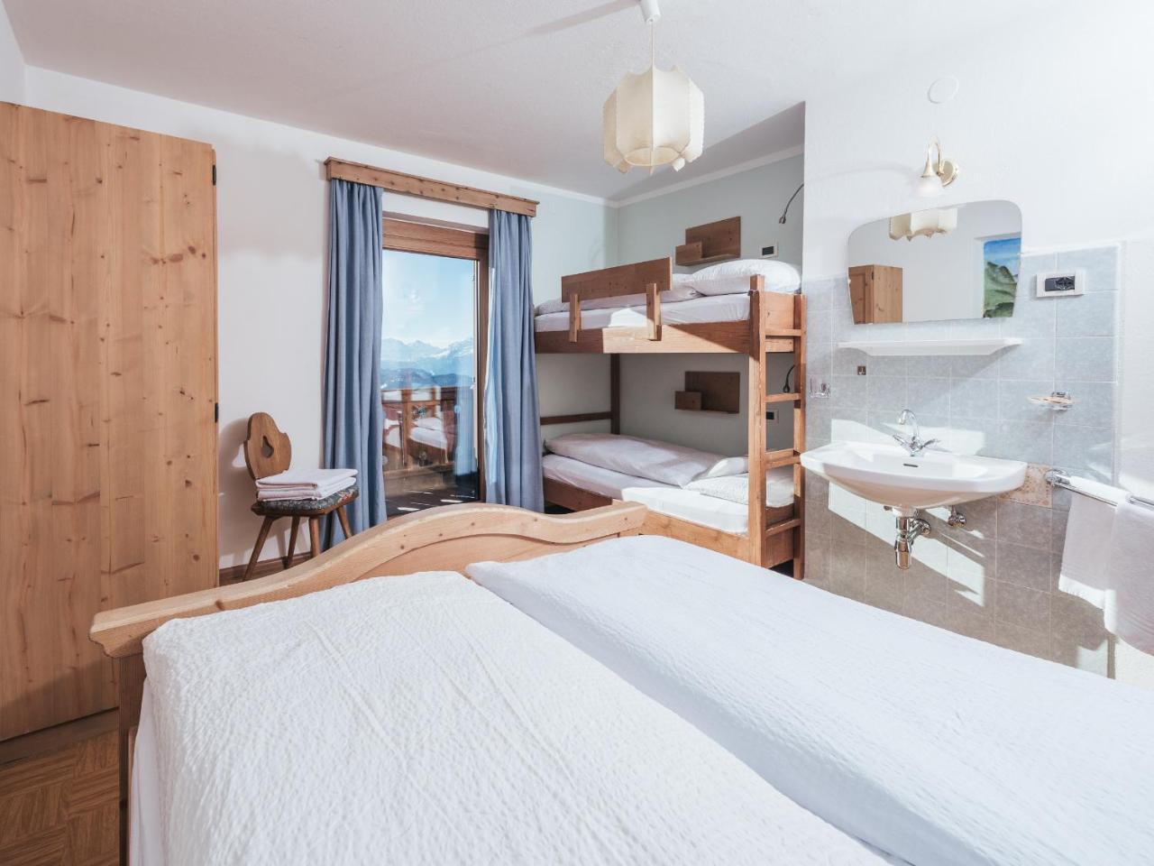 Hotel Rifugio Graziani Huette St. Vigil Exterior foto